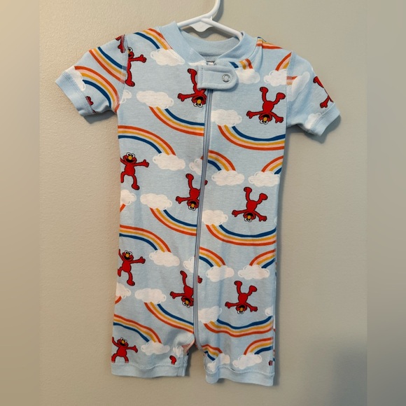 Hanna Andersson Sesame Street Elmo Pajamas - Picture 1 of 3